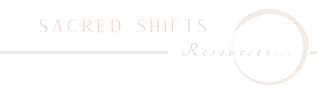 Sacred Shifts Resources Headline